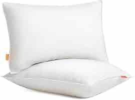 Amazon.com: SONGMICS HOME Bed Pillows Queen Size Set of 2